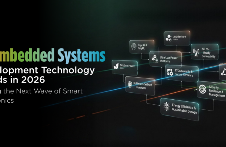 10 Embedded Systems Development Technology Trends in 2026 Driving the Next Wave of Smart Electronics