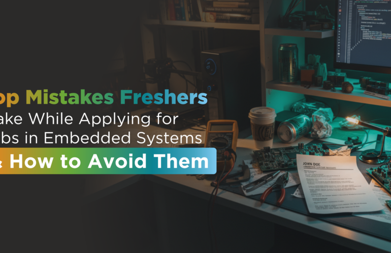 Top Mistakes Freshers Make While Applying for Jobs in Embedded Systems (And How to Avoid Them)